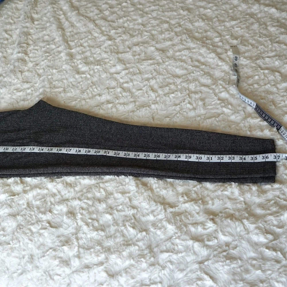 ATHLETA Women’s Pull On Delancey Gray Polyester Herringbone Tight w/pockets - M - Picture 12 of 14
